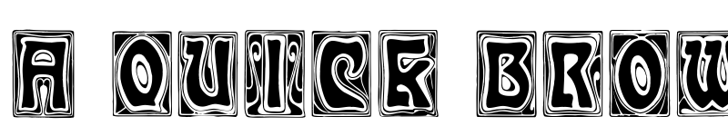 Preview of Carmen Caps Regular font