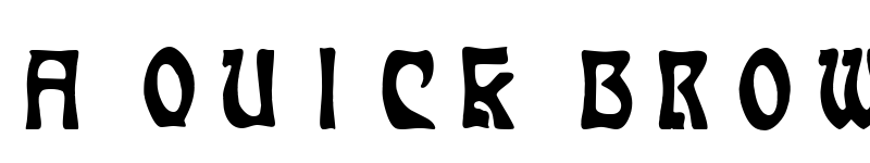 Preview of Carmen CapsInside Regular font