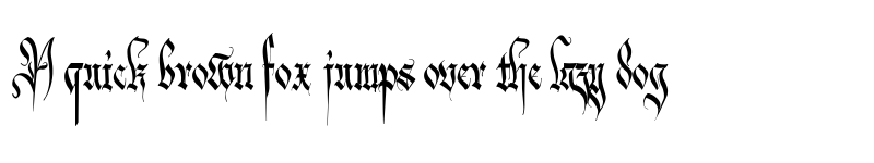 Preview of Carmilia Free font