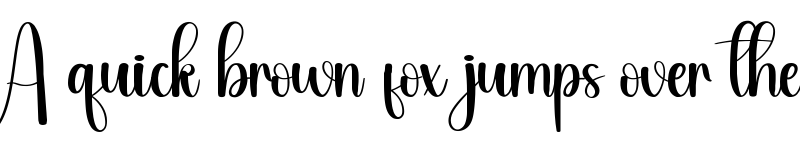 Preview of Carmine Regular font