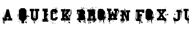 Preview of Carnage College Regular font