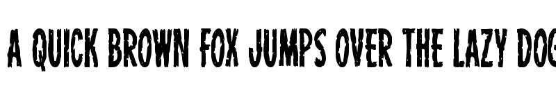 Preview of Carnival Corpse Condensed Condensed font