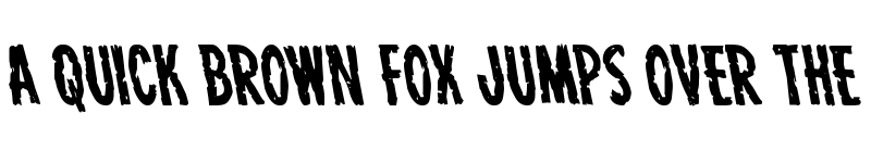 Preview of Carnival Corpse Leftalic Italic font