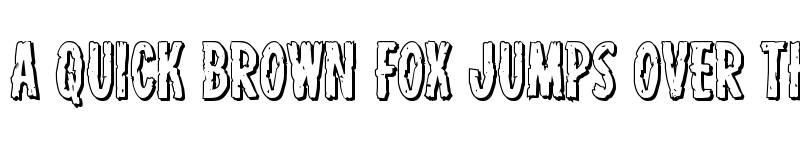 Preview of Carnival Corpse Shadow Regular font