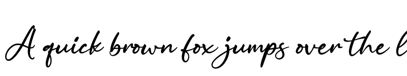 Preview of Carolena Narashy Regular font