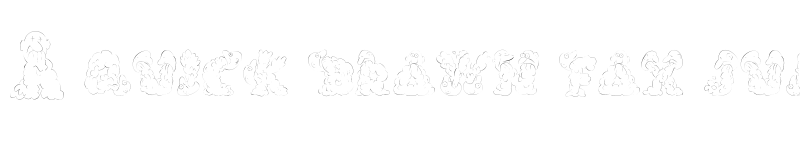 Preview of CarolesChunk Regular font