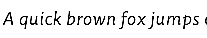 Preview of Carolin?ale Italic font