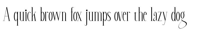 Preview of Caroline Stage Demo Regular font