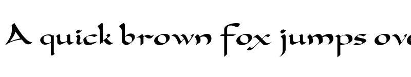 Preview of Carolingia Regular font