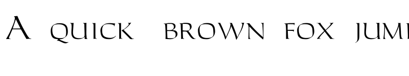 Preview of CarolusRomanFont Regular font