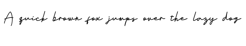 Preview of Carolyn Regular font