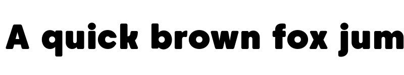 Preview of Caros Soft Black font