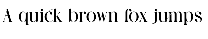 Preview of Cartis Beautyful Regular font