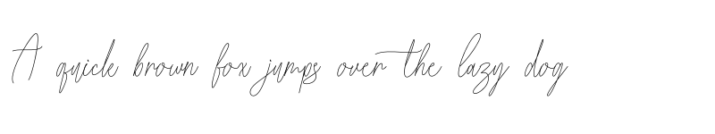 Preview of Cartis Beautyful Script font