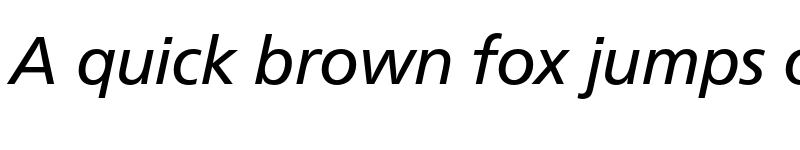 Preview of CartoGothic Std Italic font