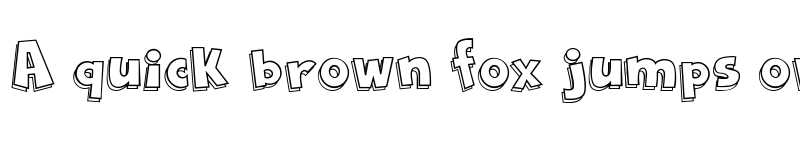 Preview of Cartoon 2 US Regular font