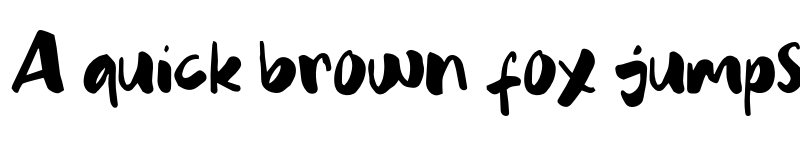 Preview of CARTOON FREE Regular font