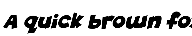 Preview of Cartoon Fun Italic font