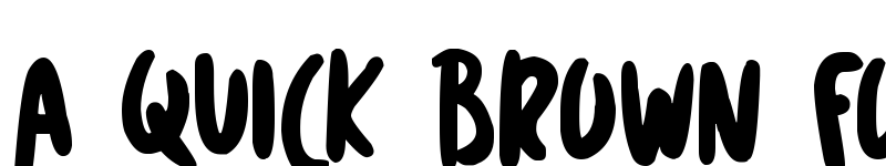 Preview of Cartoon Marker Regular font