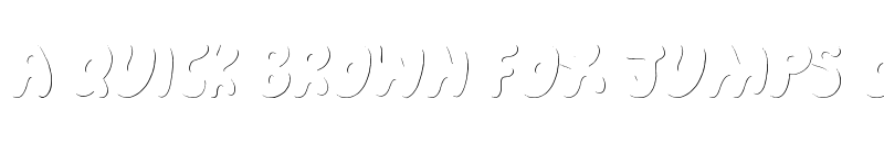 Preview of Cartoon Shadow Regular font