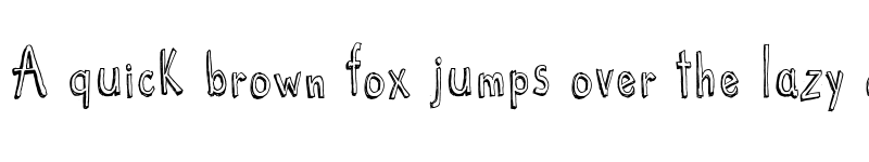 Preview of Cartoon  Tunes Regular font