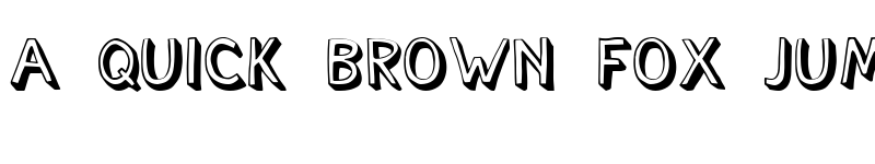 Preview of Cartoonish Regular font