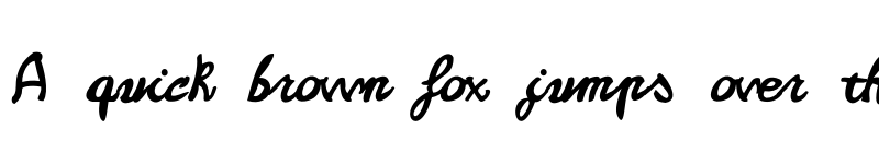 Preview of Casablanca Regular font