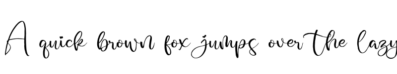 Preview of casandra belinda Regular font
