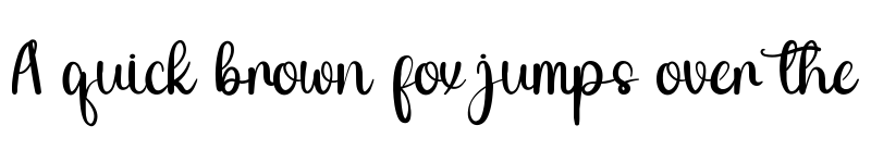 Preview of Casanova Regular font