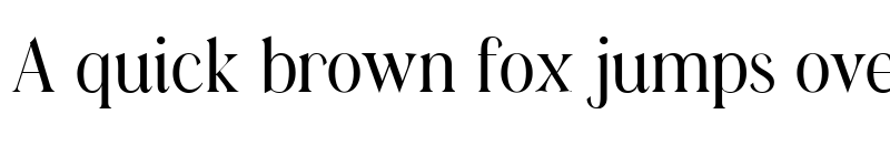 Preview of Casanova Serif Display Regular font