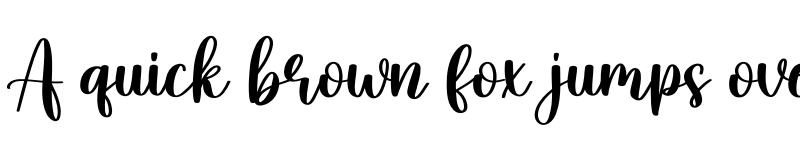 Preview of Cashew Regular font