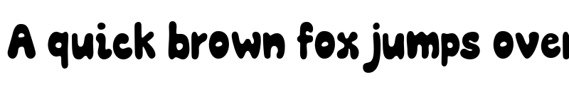 Preview of Cashewcream Regular font