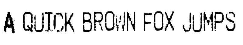 Preview of Cashier Regular font