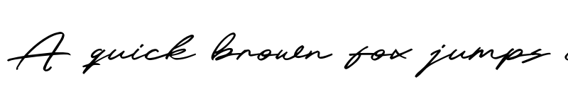 Preview of Cashrole Regular font