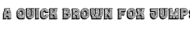 Preview of Casino 3D Marquee Regular font