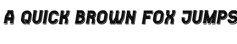 Preview of Casino Shadow Italic font