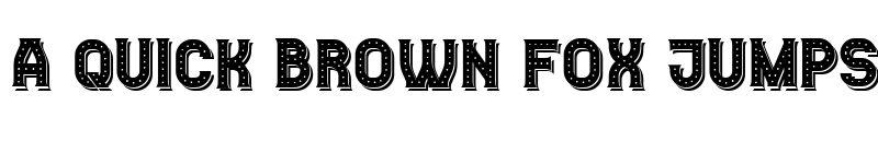 Preview of Casino Shadow Regular font