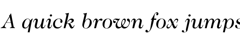 Preview of Caslon 224 LT Book Italic font