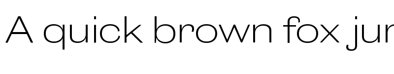 Preview of Caslon Doric Wide Trial Light font