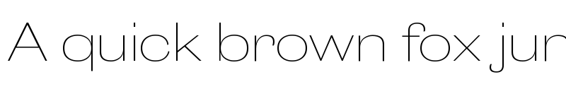 Preview of Caslon Doric Wide Trial Thin font