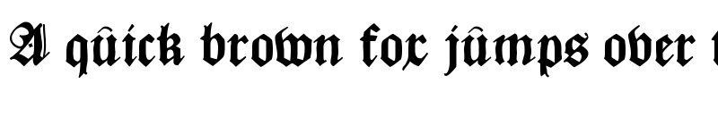 Preview of CaslonishFraxx Regular font