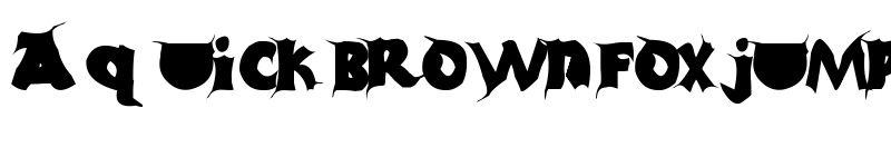 Preview of Casper Regular font