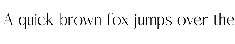 Preview of Casselin Regular font