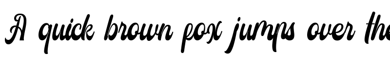 Preview of Castela Regular font