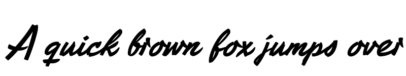 Preview of Caster PERSONAL USE ONLY Regular font