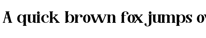 Preview of Caster Serif Regular font