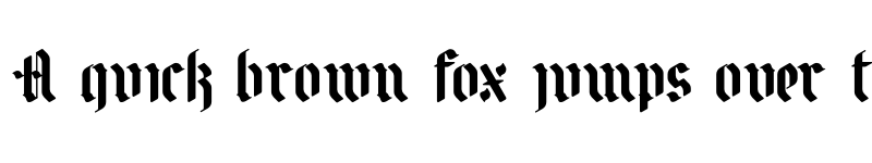 Preview of Castillo Regular font