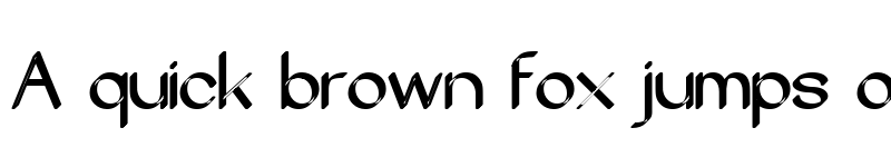 Preview of Castorgate - Distort Regular font