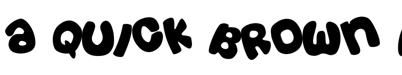 Preview of Casual Tossed Tossed font