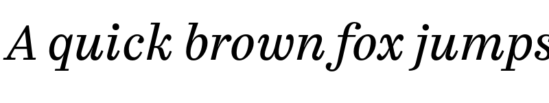 Preview of Casus Pro Book Italic font